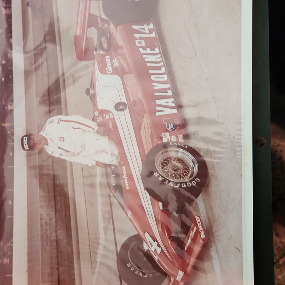 AJ Foyt Signed Picture